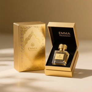 Luxury Gold Seal Customized Hard Folding Foldable Cardboard Packaging Paper with <b>Magnetic</b> <b>Gift</b> <b>Box</b>, Customizable - Product Image 3