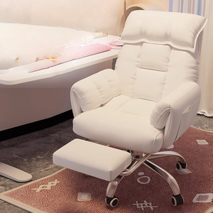 <span class=keywords><strong>Silla</strong></span> de Oficina Ergonómica de Lujo para el Hogar, Estilo Sofá Moderno, <span class=keywords><strong>Silla</strong></span> de Juego Reclinable con Elevación, <span class=keywords><strong>Silla</strong></span> Giratoria Ejecutiva Cómoda - Product Image 3