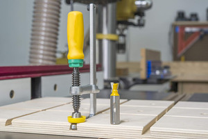 Kit de fraises pour toupie <span class=keywords><strong>DEM</strong></span> Dovetail Clamp <span class=keywords><strong>Pro</strong></span> pour systèmes de rails de travail du bois, outils de fraisage, acier inoxydable, tige de 1/2 pouce, 14 degrés - Product Image 5