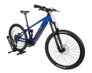 2024 neueste eingetroffene TWITTER elektrische Mountainbike EM6 neue voll gefederte Kohle faser Rahmen m510 Mid Drive E-Bike mit Bafang