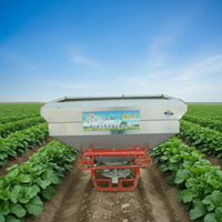 Épandeur d'engrais à trémie en acier inoxydable pour tracteur agricole, idéal pour l'aquaculture et l'élevage d'insectes – Fabricant chinois Runzecheng – Vente chaude
