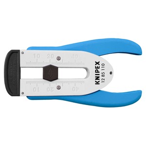 เครื่องปอกสายไฟเบอร์ออปติก Knipex รุ่น 12 85 110 สำหรับการปอกสายเคเบิลอย่างแม่นยำ - Product Image 1