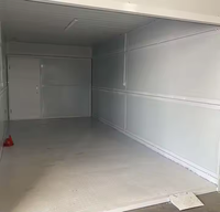 Usine Fournit des Maisons Intégrées Pliables de Type Garage pour les Chantiers de Construction de Communautés Mobiles - Type Léger