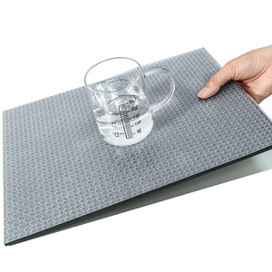 Eva Drawer Cabinet Mat Rectangle <b>Moisture</b> Proof Oil Proof Dust Proof Customizable Waterproof White And Light Gray - Product Image 3