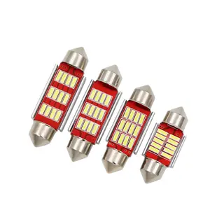 31MM 36MM 39MM 41MM Festoon 3030 LED Canbus Luz de techo sin errores