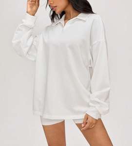 Ensemble de sweat-shirts et de pantalons de survêtement pour femmes, taille plus, style vintage, coton, délavé à l'acide, à capuche, surdimensionné, <span class=keywords><strong>dégradé</strong></span> - Product Image 3