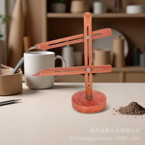 Herramientas de medición de madera y cerámica, recortadora de altura fija, localizador, juego de accesorios artesanales de cerámica hechos a mano - Product Image 3