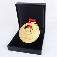 Médailles de récompense de course de sports or blanc métal plaqué sur mesure 3d Europe Marathon médaille médailles et trophées Art populaire