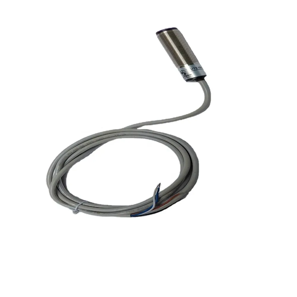 Sensor de proximidad Npn Pnp con interruptor de Metal, dispositivo de detección de descarga de 12mm, 10-30v, M12