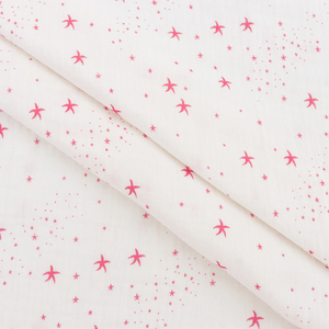 Usine en gros conceptions personnalisées étoile imprimer 100% coton <span class=keywords><strong>Double</strong></span> <span class=keywords><strong>gaze</strong></span> mousseline froissée tissu imprimé pour vêtements chemises langes - Product Image 4