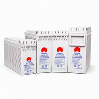 Batterie 12V multi-capacités à borne frontale européenne (100/105/150/200AH) - Rechargeable à décharge profonde pour centre de données et salle de télécommunications