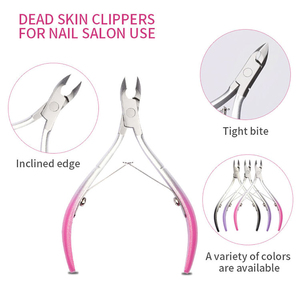 Ensemble de manucure et pédicure en acier inoxydable, pince à cuticules multifonction pour doigts et orteils, kit professionnel personnalisable - Product Image 2