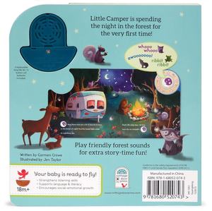 Brave Little Camper, Libro <span class=keywords><strong>de</strong></span> Sonidos Interactivo para Bebés y Niños Pequeños, para los Pequeños Campistas - Product Image 6