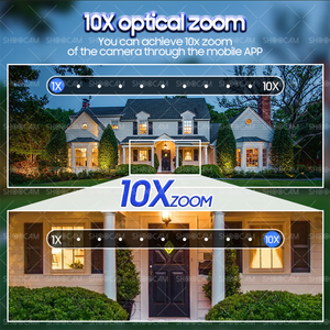 <strong>5</strong> Screens 10X Zoom <strong>WiFi</strong> <strong>Camera</strong> Outdoor 30MP 6 Lens CCTV <strong>Camera</strong> Ptz Security IP67 Waterproof Motion Detection Alarming IP <strong>Camera</strong> - Product Image 4