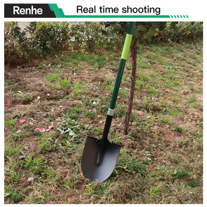 Pelle de jardin à manche long <span class=keywords><strong>en</strong></span> <span class=keywords><strong>acier</strong></span> au <span class=keywords><strong>carbone</strong></span>, très vendue, pour l'agriculture et l'industrie, avec manche <span class=keywords><strong>en</strong></span> fibre de verre - Product Image 4