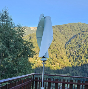 Éolienne <span class=keywords><strong>à</strong></span> axe vertical 600W 12V, système d'énergie éolienne, générateur d'énergie alternative - Product Image 5