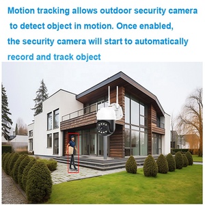 Mới Đến 4MP Ngoài Trời An Ninh Máy Ảnh 2K Wifi PTZ 360 Xem Ip66 Đen Đầy Đủ Màu Sắc Tầm Nhìn Ban Đêm 2.4G 5G Mạng Công Nghệ - Product Image 5