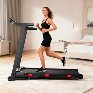 YUNPAO - Caminadora Plegable para el Hogar, Caminadora Eléctrica Motorizada, Área de Corredor de 400*1000 mm con Inclinación - Product Image 3