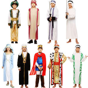Disfraz <span class=keywords><strong>de</strong></span> Halloween para niños Rey árabe Disfraz <span class=keywords><strong>de</strong></span> Arabia Saudita Disfraz <span class=keywords><strong>de</strong></span> princesa griega Aladino - Product Image 1