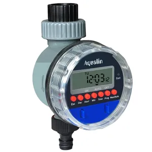 Automatische LCD-Anzeige Bewässerungs timer Elektronischer Hausgarten-Kugelhahn-Wasser timer für Garten bewässerungs regler WT21026