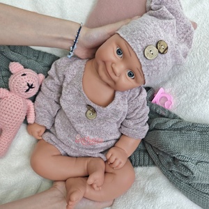 20 "Donkere Huid Full Body Siliconen Reborn Pop Realistische Handgemaakte Kinderen Speelgoed Voor Educatieve Rekwisieten - Product Image 3