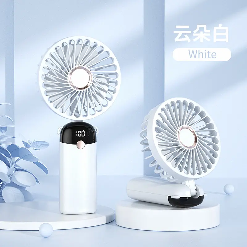 Factory wholesale 2024 new hot-selling fan student portable desktop charging usb mini handheld small fan