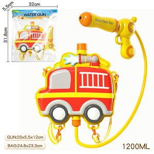 Pistola de Agua de Plástico ABS Transparente para Niños y Niñas de 3 a 10 Años, Accesorio para Mochila Escolar de Verano, Juguete Divertido, Marca XST - Product Image 5