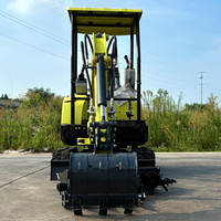 Pengiriman Pabrik Mini Excavator 3.5 Ton EPA Euro 5 untuk Mesin Crawler Digger Pertanian Mesin Cina Pompa Hidrolik Eaton Motor