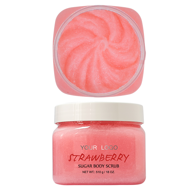 Exfoliante corporal de fresa