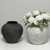 Vase à fleurs en fer de grande taille, vase en métal pour la décoration de la maison, vente chaude