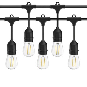 E27 <b>Led</b> <b>Light</b> Strings Waterproof Outdoor Hanging Lamp S14 Plastic Body 10A 16A Ce Certified For Export - Product Image 5