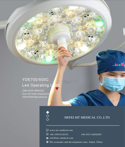 Equipo Médico MT Yde700/700c Lámpara Quirúrgica Móvil LED sin Sombra Lámpara de Operación de Techo LED de Doble Cúpula - Product Image 4
