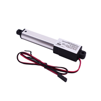 Mini actionneur linéaire 24V 12V pour robots Course 50mm Charge 20N Vitesse 10 mm/s Construction à aimant permanent