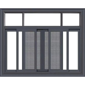 Fenêtre et <span class=keywords><strong>porte</strong></span> en verre et aluminium à bas <span class=keywords><strong>prix</strong></span> avec cadre en alliage d'aluminium volet <span class=keywords><strong>double</strong></span> triple <span class=keywords><strong>vitrage</strong></span> laminé trempé coulissant - Product Image 1