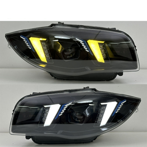 Faros Delanteros LED VG Auto Snake Eyes para <span class=keywords><strong>BMW</strong></span> Serie 1 E82 <span class=keywords><strong>E87</strong></span> 118i, Amarillo Blanco, DRL, 04-11, 120i, <span class=keywords><strong>125i</strong></span>, 128i, 130i - Product Image 4