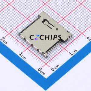2LS00P0017 SD Card / Memory Card Connector Through hole Component (THT) Connector - Product Image 1