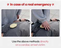 Trousse de premiers secours, dispositif d'entraînement à la RCP, kit d'entraînement aux premiers secours, aide à la pratique des compressions thoraciques pour l'entraînement à la RCP