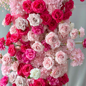 Décoration de toile de fond de mariage Offre Spéciale arche de fleur de souffle de bébé artificielle avec cadre - Product Image 2