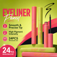 FLOWER SECRET Eyeliner Liquide Mat Néon Chimique à Pointe Ultra Fine, Imperméable et Anti-Bavure, Certifié MSDS, Agent OEM Marque Privée