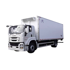 Camion <span class=keywords><strong>frigorifique</strong></span> Isuzu 4X2, capacité de charge 11-20T, 7,6 mètres, diesel, transmission manuelle, neuf, <span class=keywords><strong>transport</strong></span> d'aliments surgelés - Product Image 1