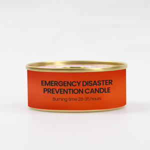 Factory Direct Low MOQ Smokeless Emergency Candle set Soy Wax Top Layer