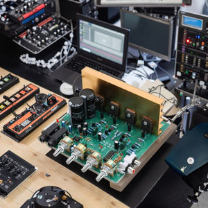 OK100W 듀얼 100W DIY 오디오 전원 보드 새로운 2.0 채널 홈 앰프 마이크가있는 전자 부품 - Product Image 2