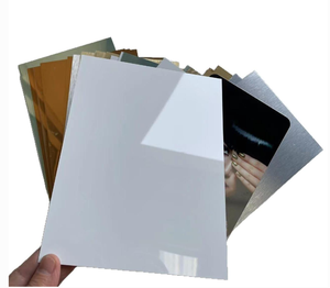 <strong>Sublimation</strong> Aluminum Alloy Sheet Coated <strong>Metal</strong> Plate for Heat Transfer Printing Custom Size Thickness - Product Image 5
