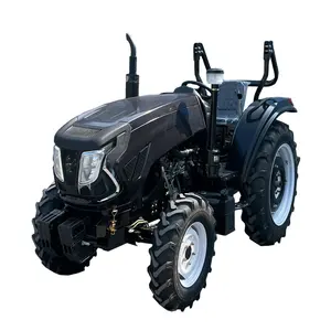 耕運機ウォーキングクローラートラクターカルチベーター70HP4WDホイールトラクターは、販売用に実装および付属品を備えています。