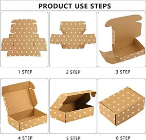Recyclable Corrugated Packaging <b>Boxes</b>, Mailer, Gift <b>Packing</b>, Crafts <b>Packing</b>, Jewelry ,Cosmetic,Clothing - Product Image 5