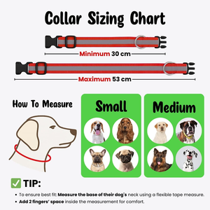 Premium Reflective Dog <b>Collar</b> Adjustable Comfortable Pet <b>Collar</b> for Safety Visibility Daily Walks and Outdoor Activities - Product Image 3