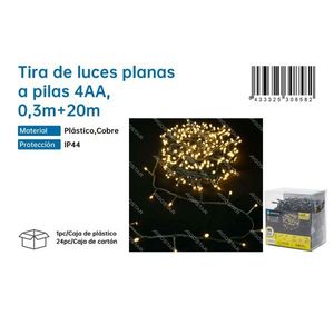 สายไฟ LED 20 ม. สีเหลือง ใช้แบตเตอรี่ ตกแต่งภายนอกอาคาร - Product Image 3