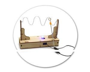 Compétition <span class=keywords><strong>de</strong></span> dédouanement <span class=keywords><strong>2022</strong></span> fil bricolage jouet assemblé à <span class=keywords><strong>la</strong></span> main pour enfants technologie Circuit physique Gizmo - Product Image 6