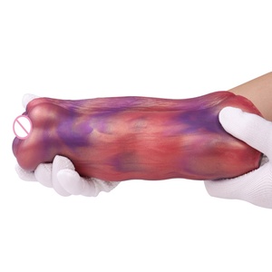 YOCY Masturbateurs masculins à double canal, Godet réaliste en silicone en forme d'animal, Godet de massage de la prostate, Godet de poche, Jouets sexuels pour hommes 18+ - Product Image 5