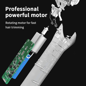 Cortadora de Pelo Profesional con Carcasa Transparente, Placa de Circuito Visible, Pantalla LED, Cuchilla Ajustable, Inalámbrica - Product Image 6